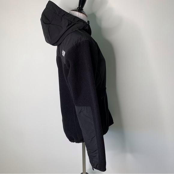The North Face Polartec Women's Black Full Zip Fleece Hooded Jacket Size Medium - Picture 4 of 15